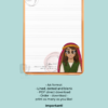 JW stationary: Bible characters - ENGLISH