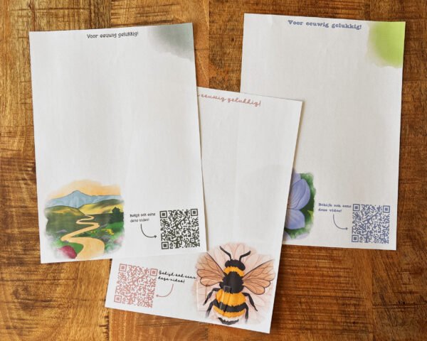 JW briefpapier - Voor eeuwig gelukkig!