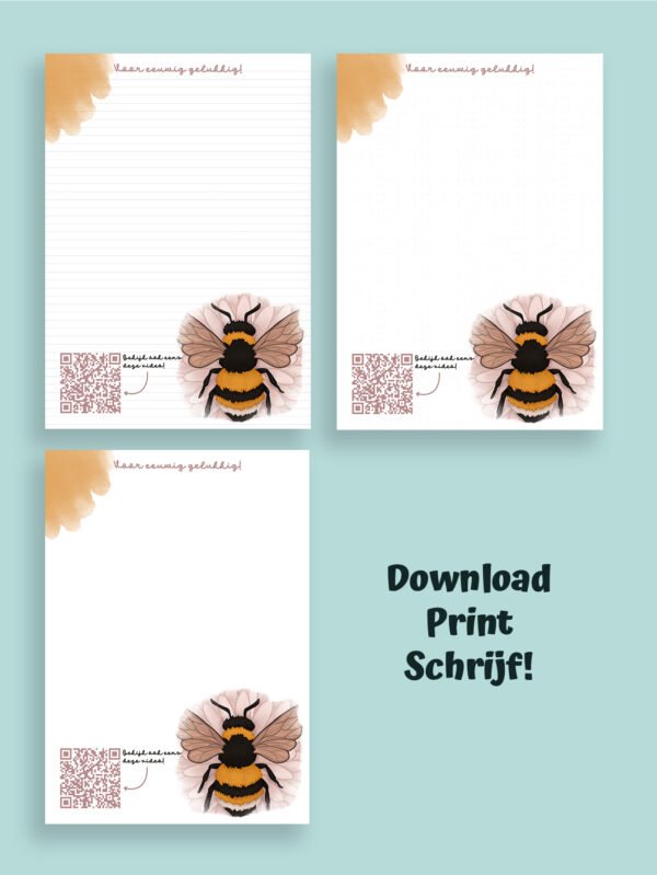 JW briefpapier - Voor eeuwig gelukkig!